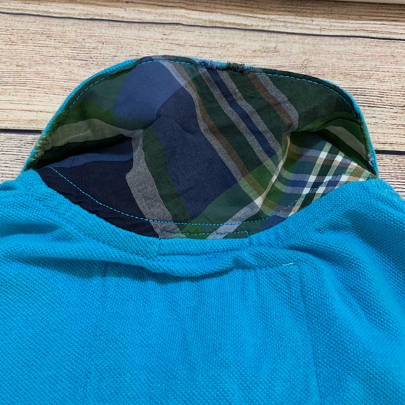 NWT American Eagle | Vintage Fit Polo in Blue - Picture 7 of 8